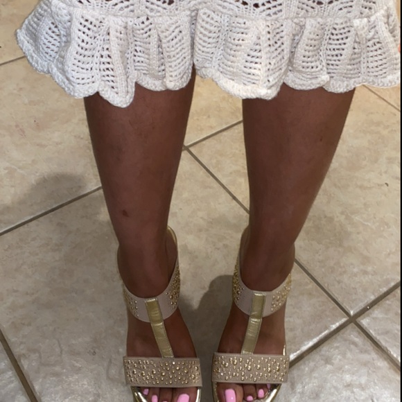 NWT Women’s freshman 1996 knit fit and flare striped dress size medium - Picture 9 of 11